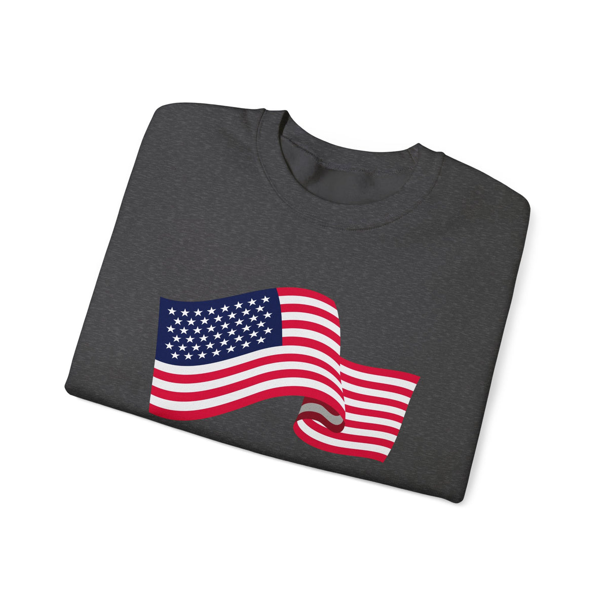 American Flag Crewneck Sweatshirt
