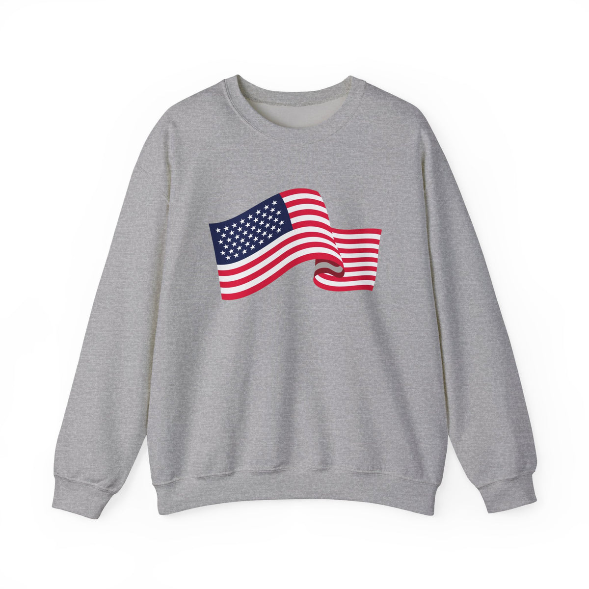 American Flag Crewneck Sweatshirt