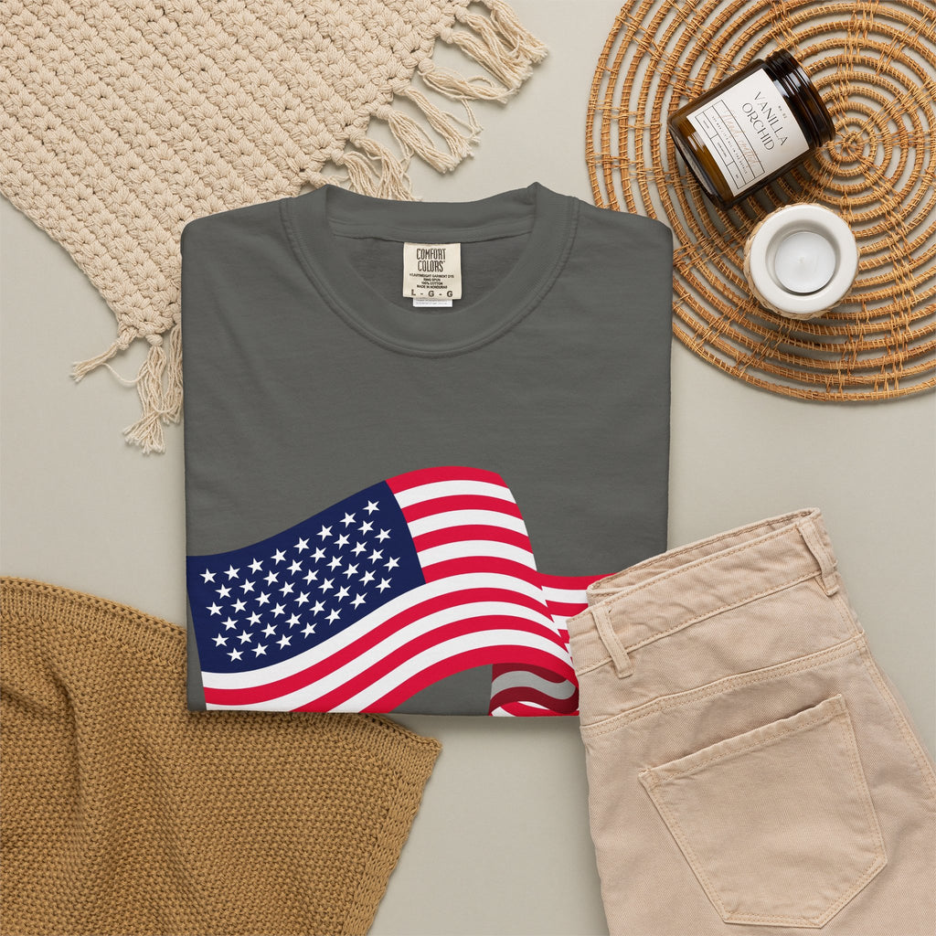 American Flag Wave T-Shirt