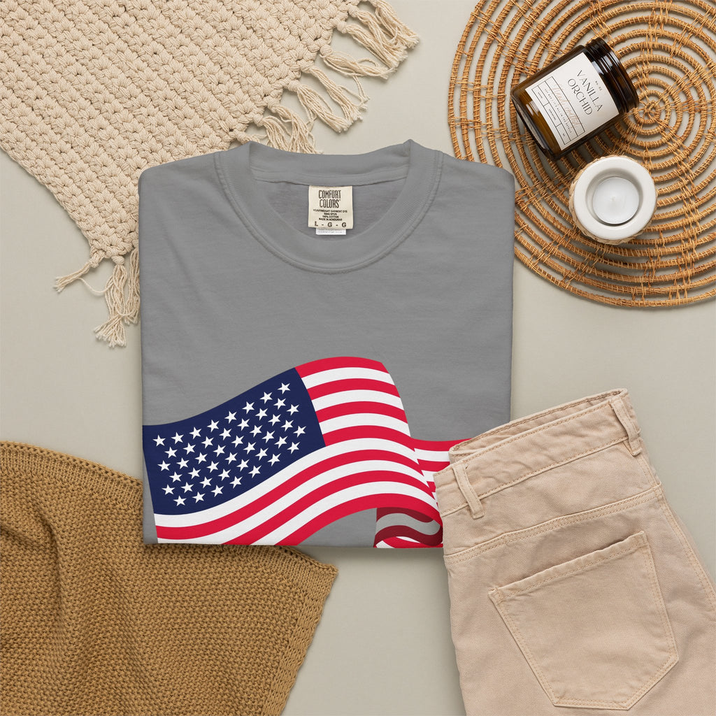 American Flag Wave T-Shirt
