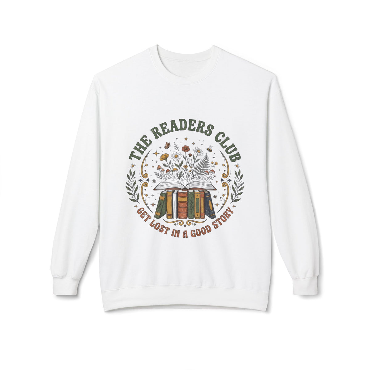 The Readers Club “Get Lost in a Good Story” Book Lover Sweatshirt