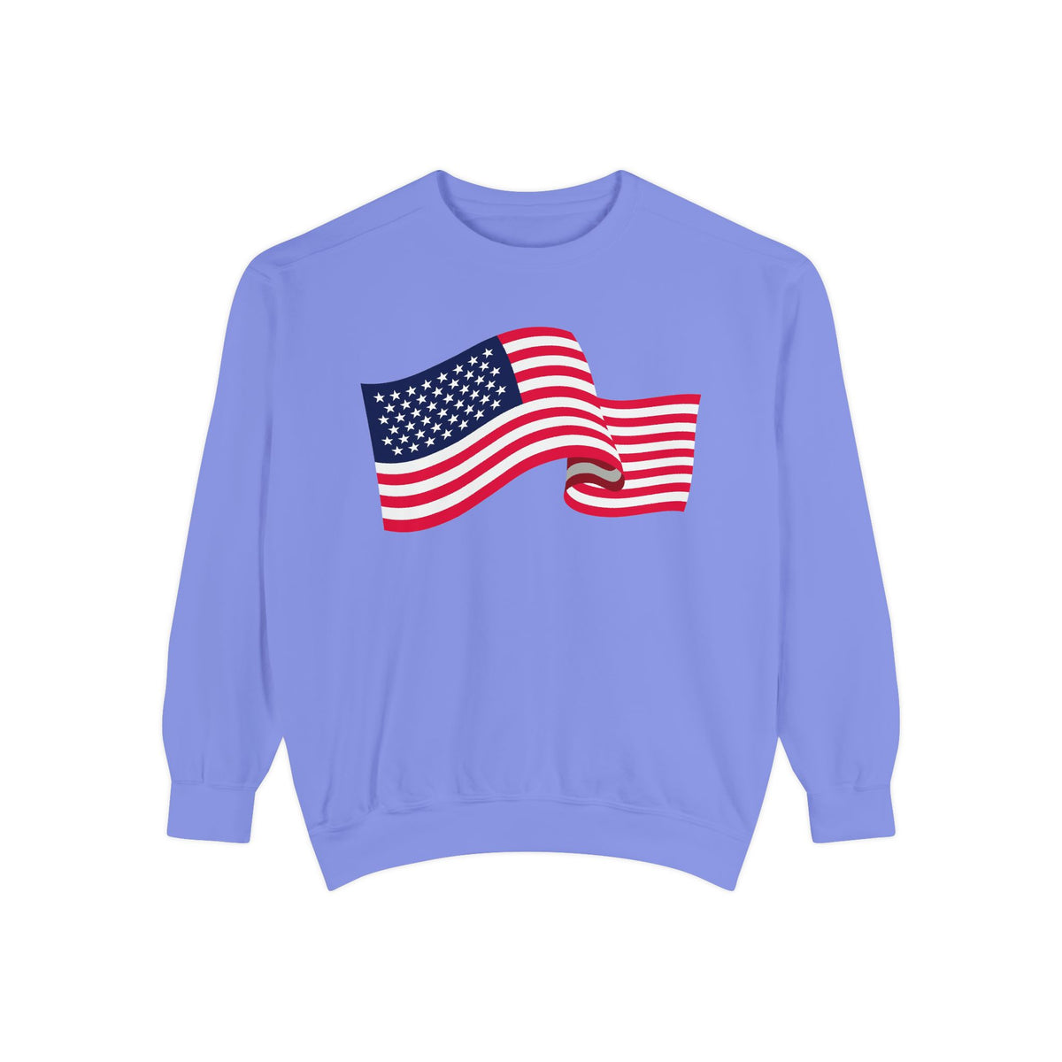 American Flag Wave Sweatshirt