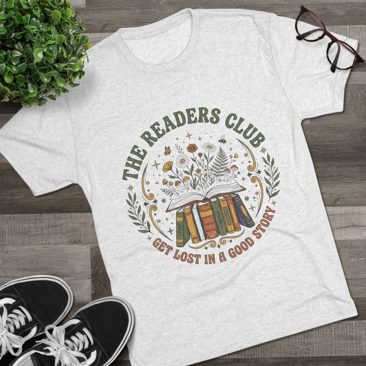 The Readers Club Book Lover T-Shirt – Get Lost in a Good Story