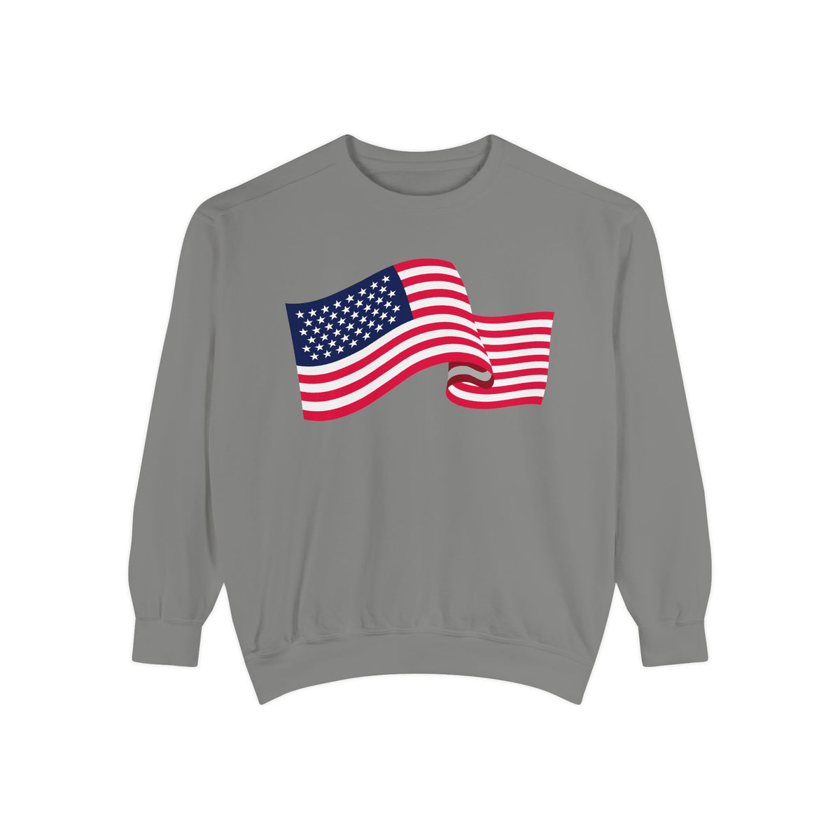 American Flag Wave Sweatshirt