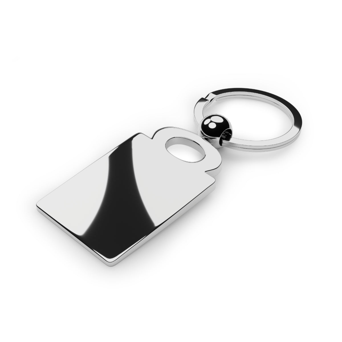 The Readers Club Rectangle Photo Keyring