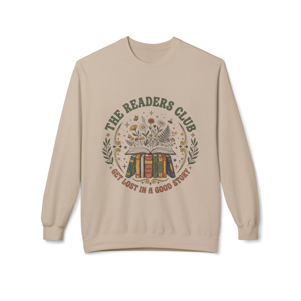 The Readers Club “Get Lost in a Good Story” Book Lover Sweatshirt