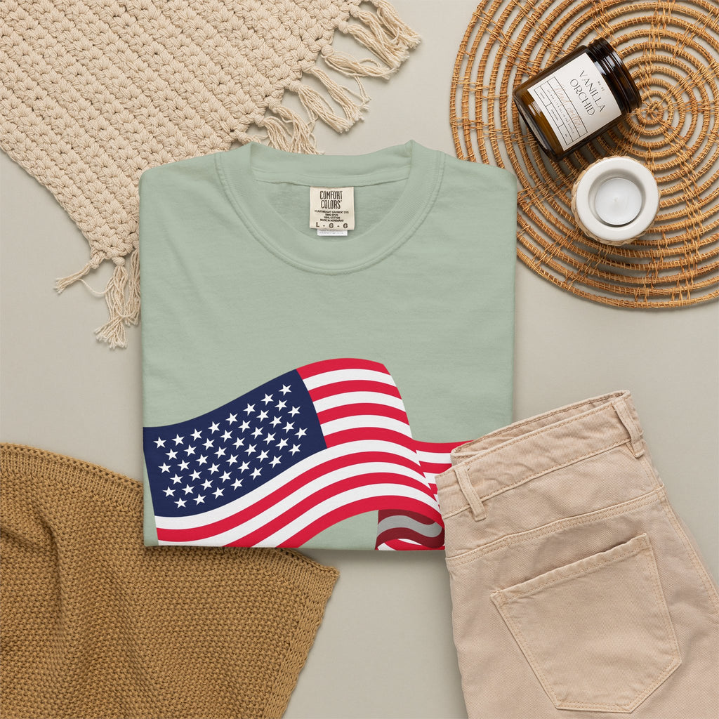 American Flag Wave T-Shirt