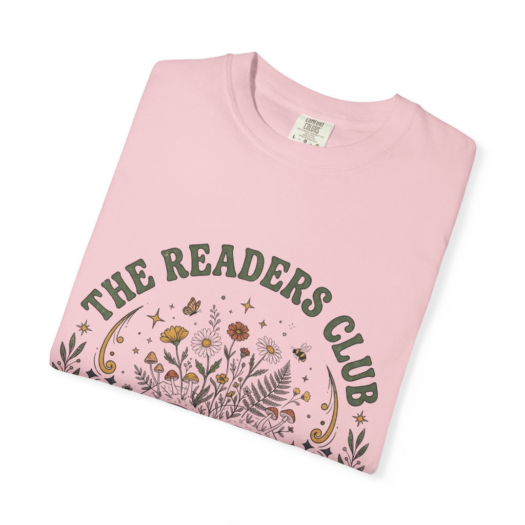The Readers Club Garment-Dyed T-Shirt – Book Lover Reading Shirt