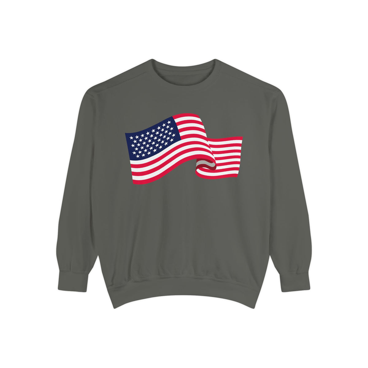 American Flag Wave Sweatshirt