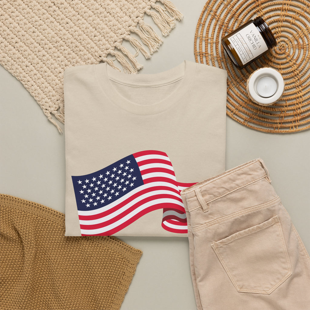 American Flag Wave T-Shirt