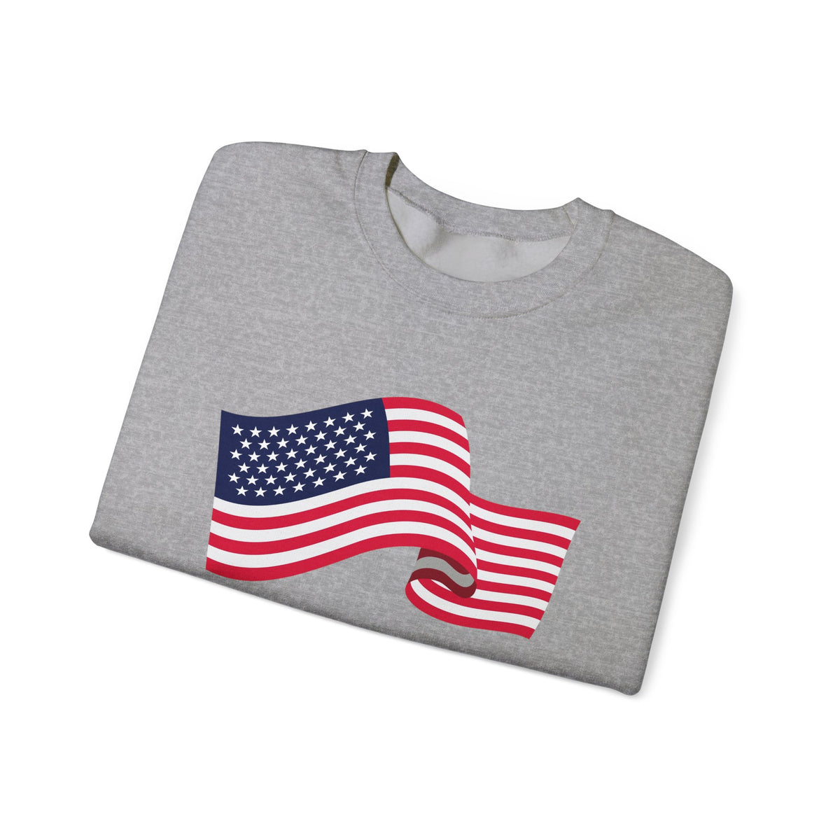 American Flag Crewneck Sweatshirt