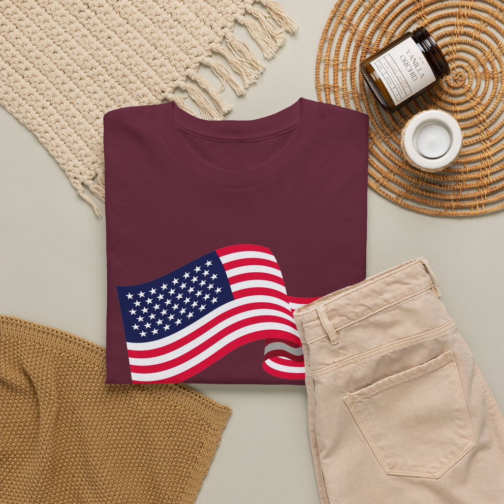 American Flag Wave T-Shirt