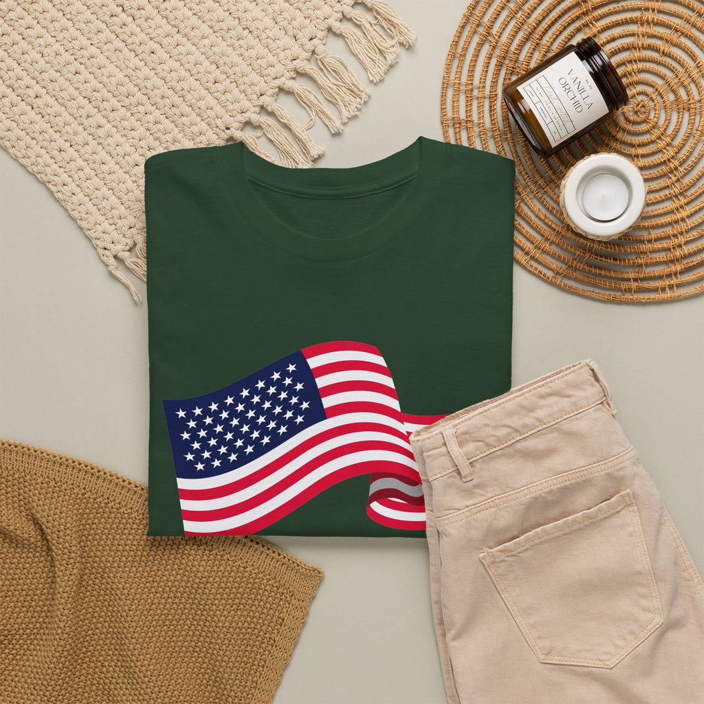 American Flag Wave T-Shirt
