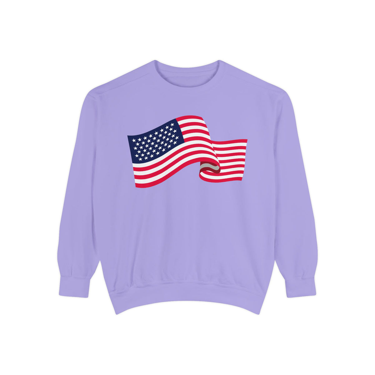 American Flag Wave Sweatshirt