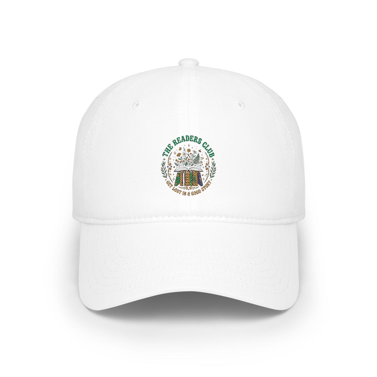 The Leaders Club Inspirational Embroidered Low Profile Baseball Cap