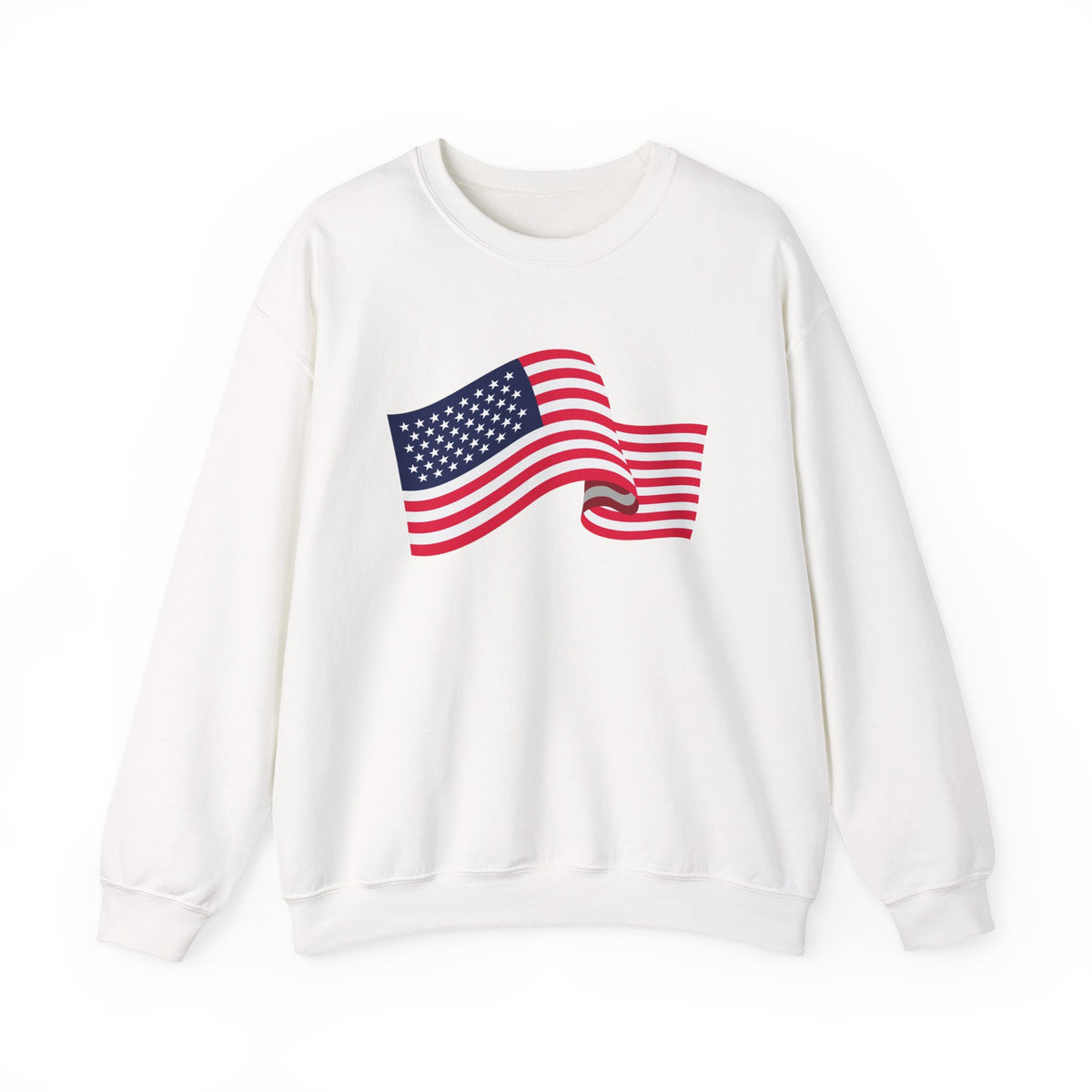 American Flag Crewneck Sweatshirt
