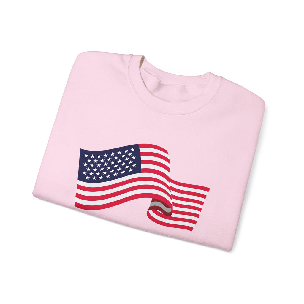 American Flag Crewneck Sweatshirt