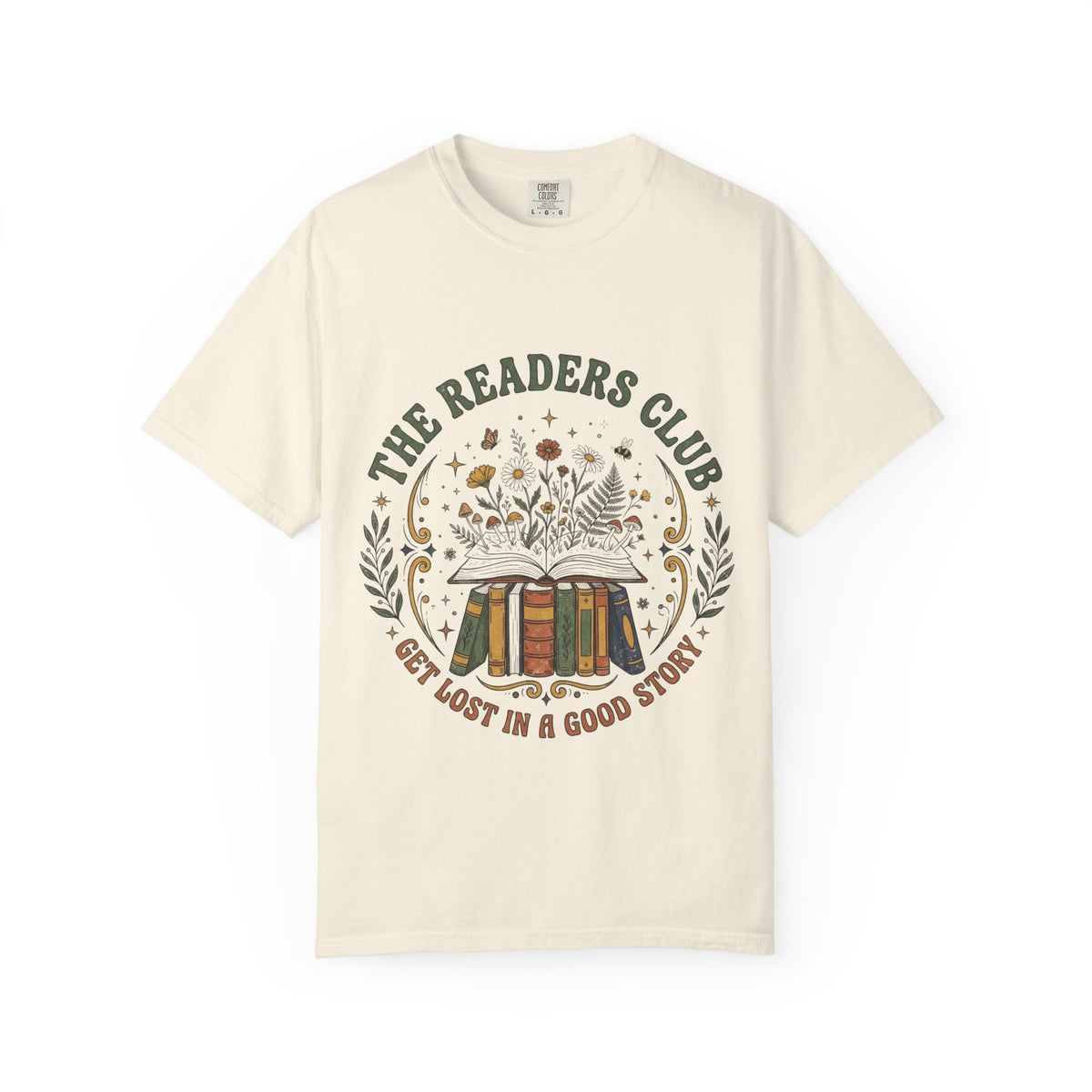 The Readers Club Book Lover Garment-Dyed T-Shirt