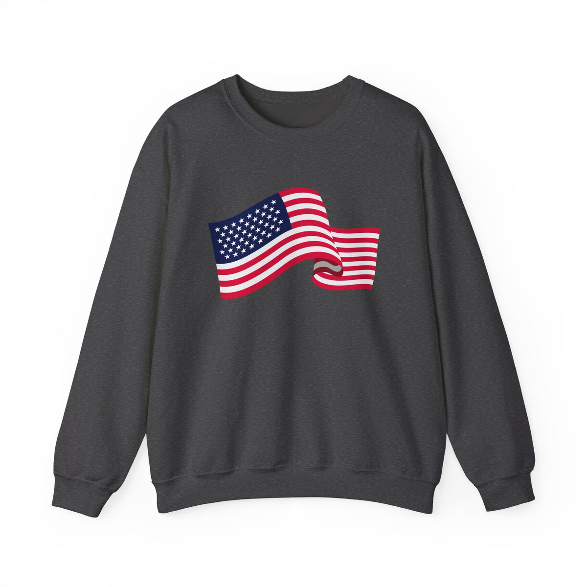 American Flag Crewneck Sweatshirt