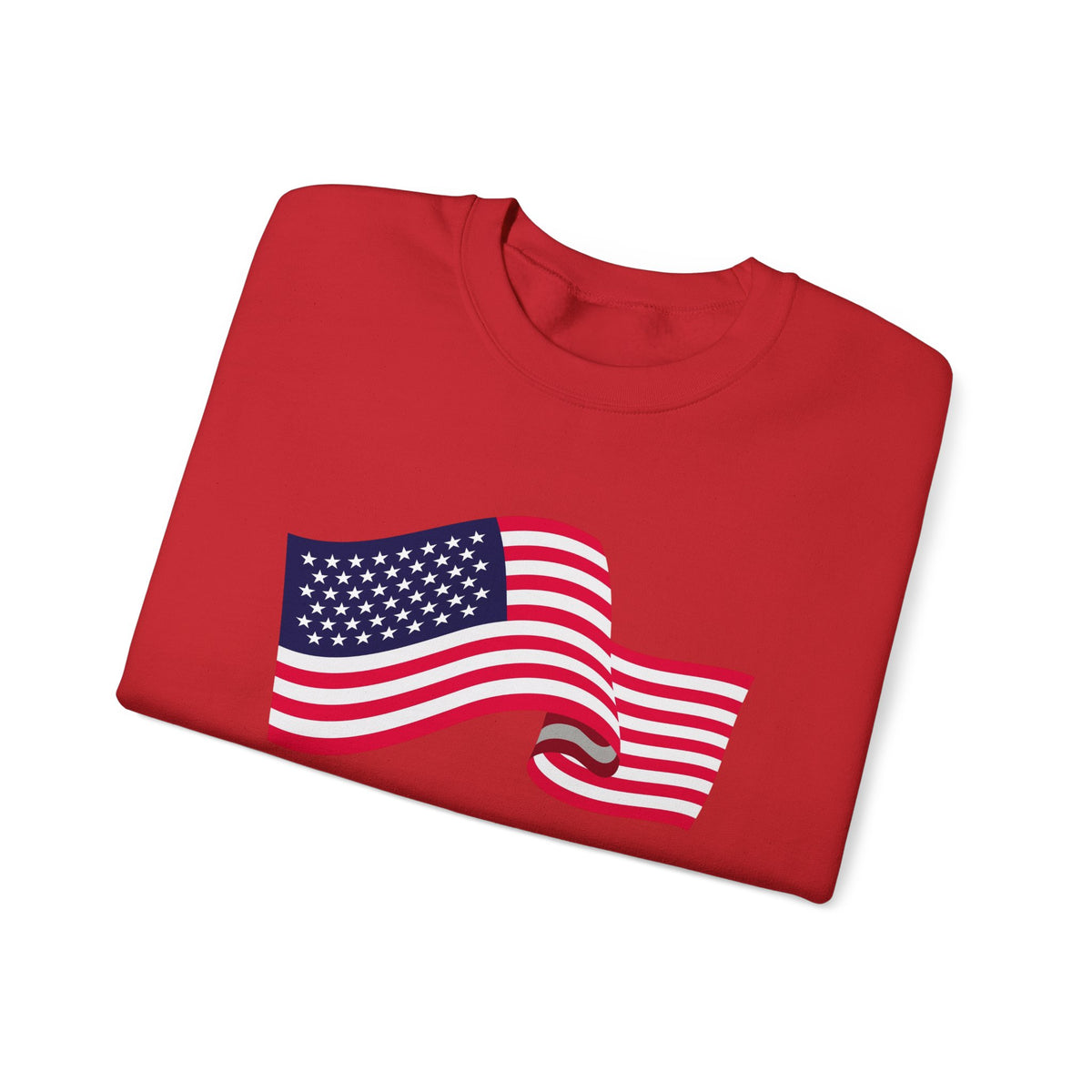 American Flag Crewneck Sweatshirt