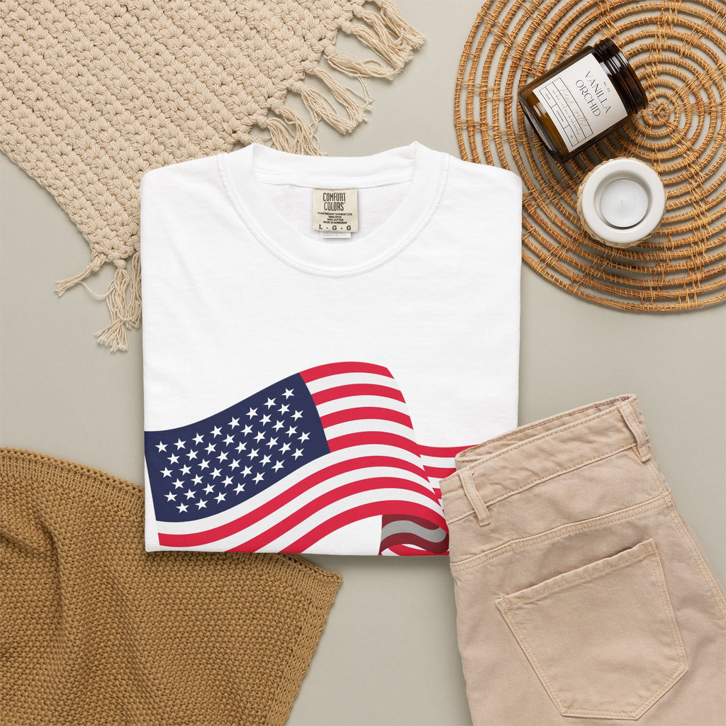 American Flag Wave T-Shirt