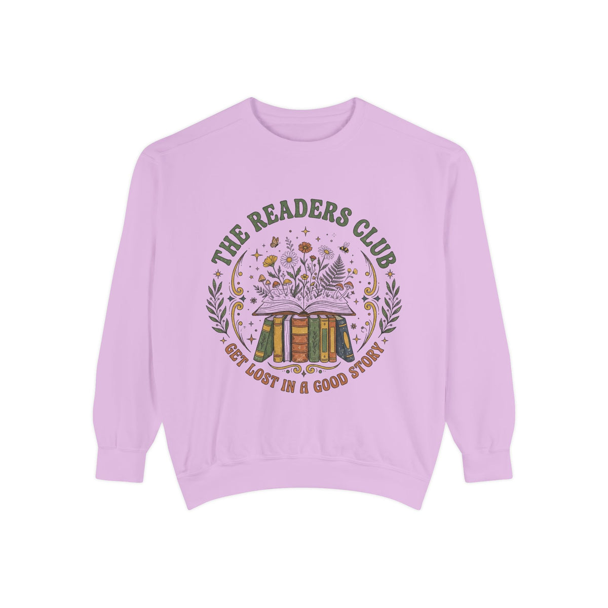 The Readers Club “Get Lost in a Good Story” Book Lover Sweatshirt