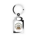 The Readers Club Rectangle Photo Keyring