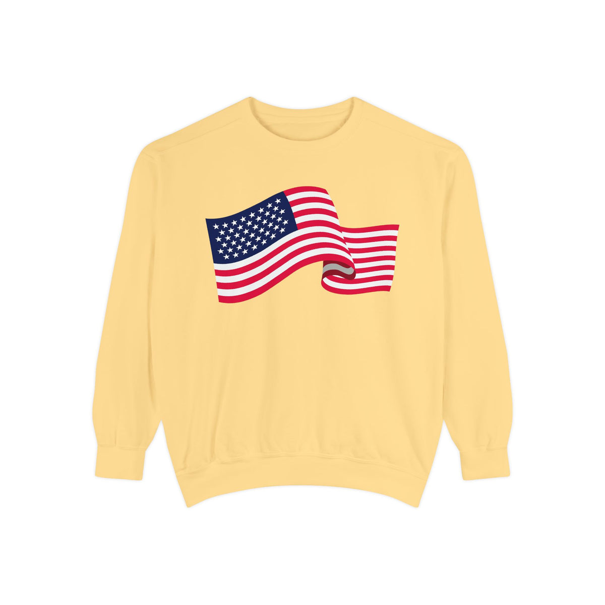 American Flag Wave Sweatshirt