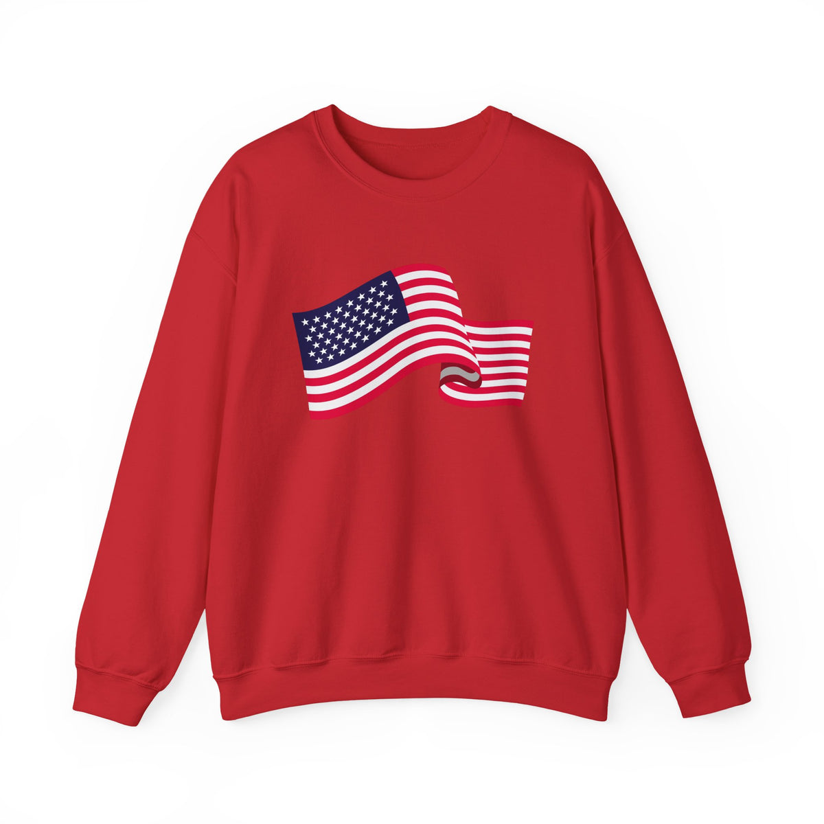 American Flag Crewneck Sweatshirt