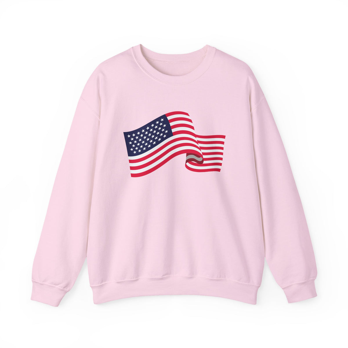 American Flag Crewneck Sweatshirt