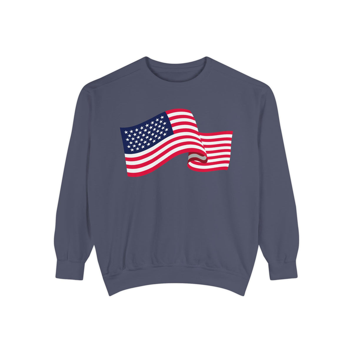 American Flag Wave Sweatshirt